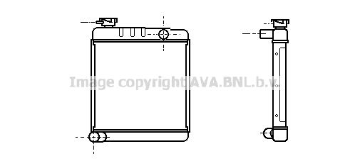 AVA QUALITY COOLING Radiators, Motora dzesēšanas sistēma AU2001